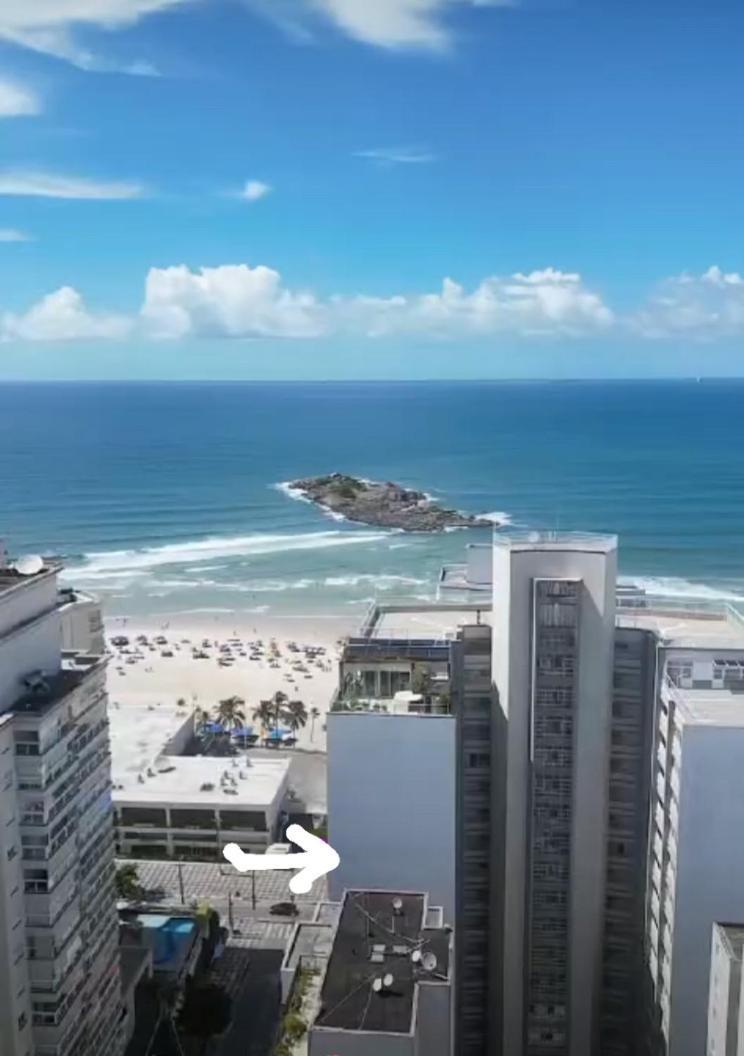 Guaruja Pitangueiras Apto Na Praia Eksteriør bilde